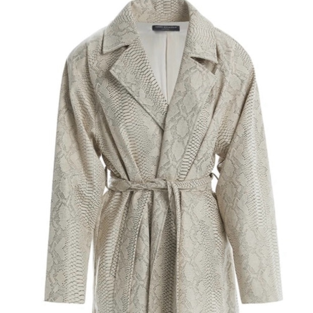 Naked Wardrobe Snake Cocoon Coat